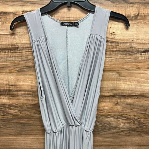 Boohoo size 10 grey jumpsuit - Picture 3 of 5